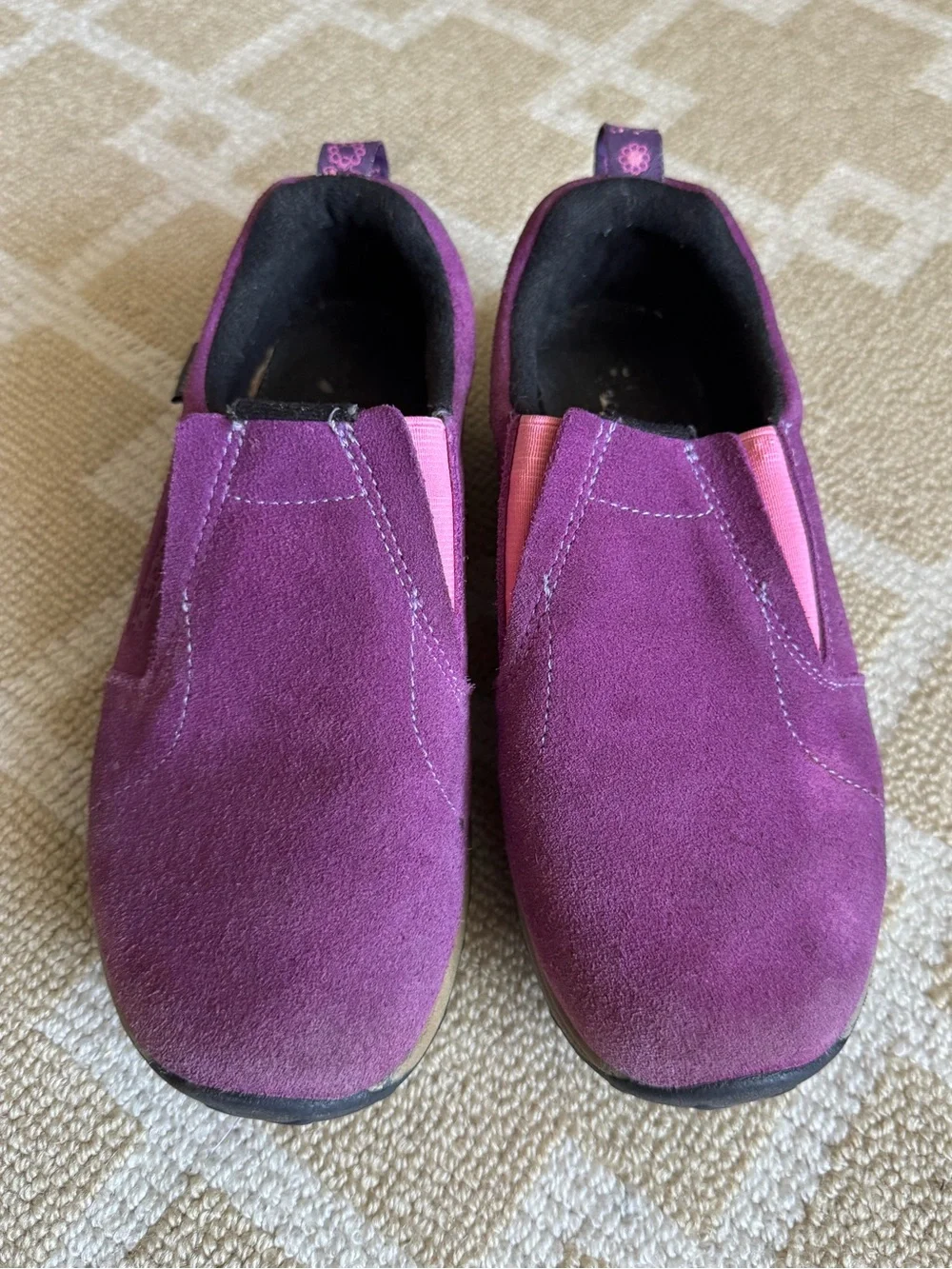 Merrell Kids Jungle Moc Frosty Waterproof Slip On Shoes Wineberry Girls 3.5